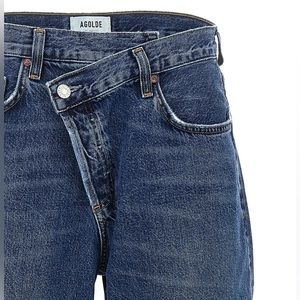 AGOLDE
Indigo Criss Cross Upsized Jeans
